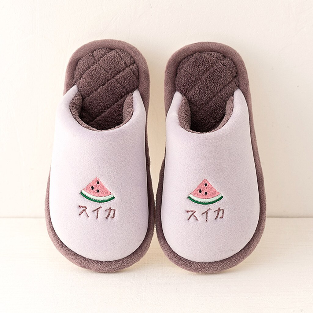 Slippers Toddler Kids Home Slippers Baby Girls Boys Cartoon Warm Indoors Floor Shoes Pantufa Infantil Flip Flops Kids Slippers