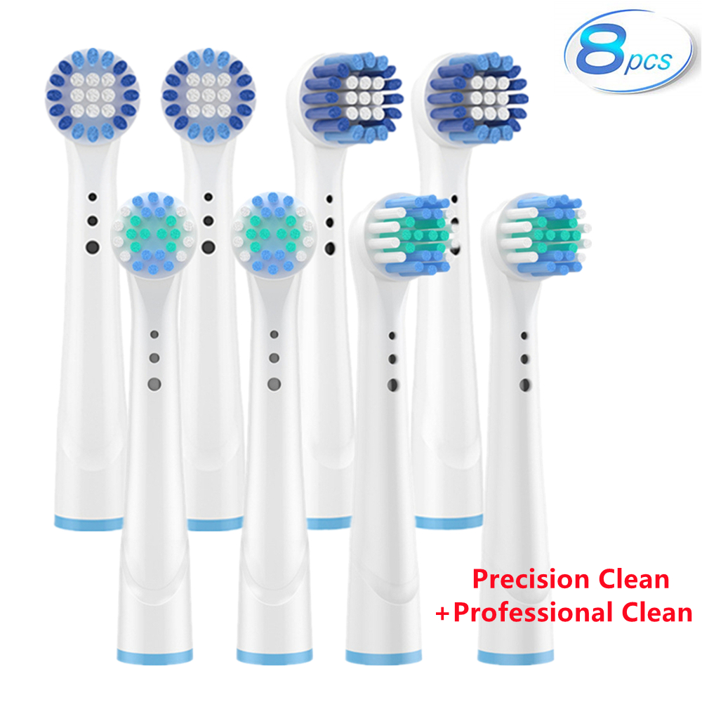 Boquillas para cabezal de cepillo de dientes Braun Oral B, limpieza sensible Sensi, cuidado de goma ultrafino: Morado
