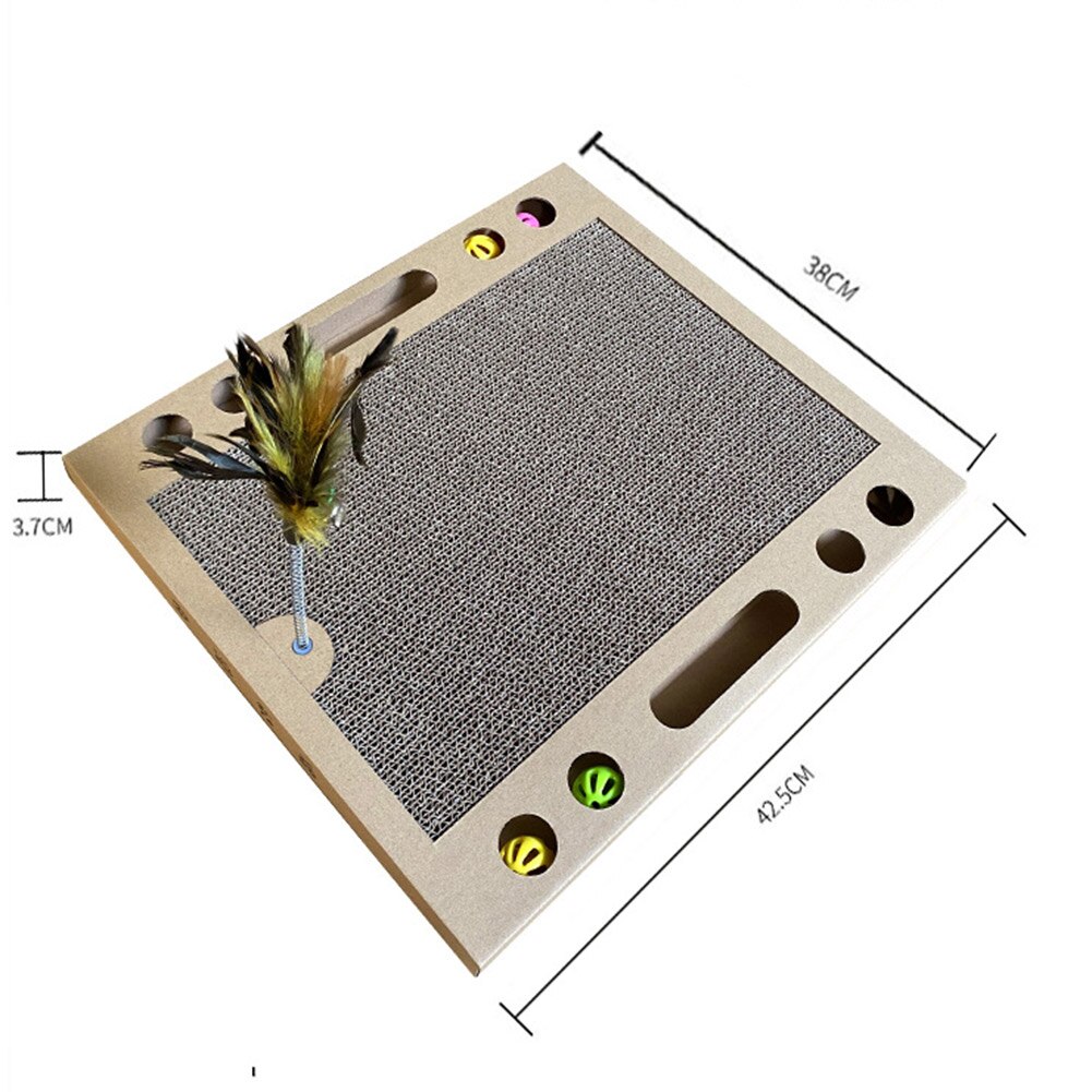 Sisal Cat Scratch Board Toys Kitten Climbing Furniture Carpet Protector Pad Board Pet Supplies Cat Scratcher Toys