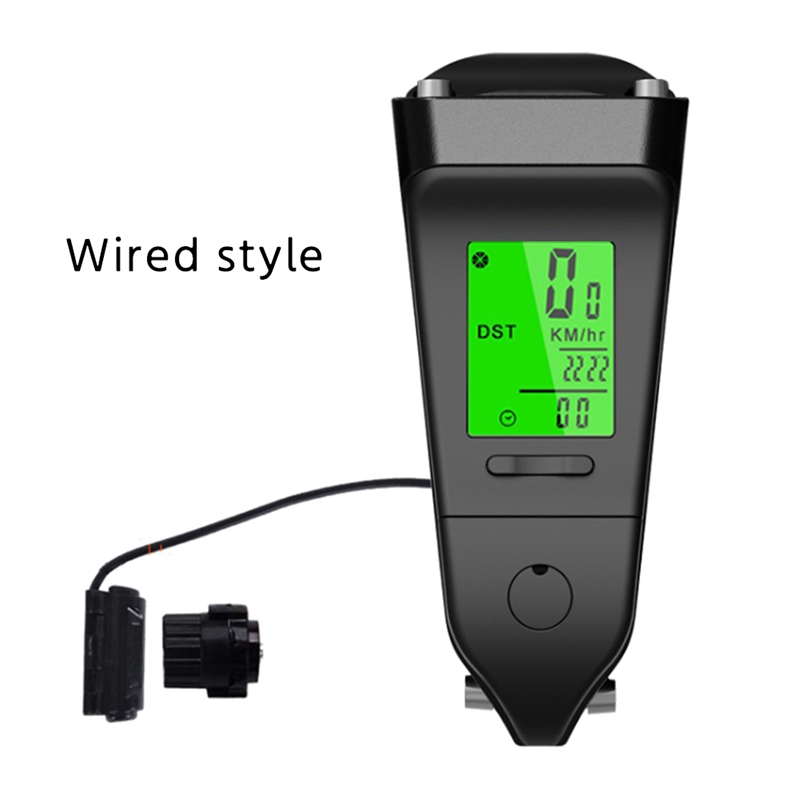 Mountainbike Computer Lichtgevende Waterdichte Snelheid Kilometerteller Led Digitale Snelheid Meter Mountainbike Accessoires