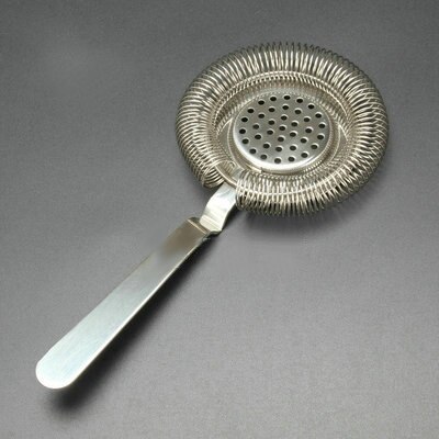 Stainless Steel Bar Strainer Cocktail Strainer Hawthorne Strainer: Mirror Finish