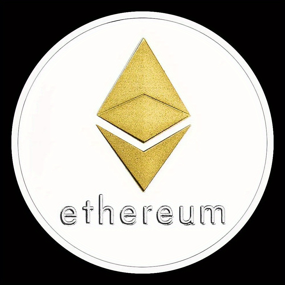 Ethereum pièce Souvenir commémoratif plaqué argent... – Grandado
