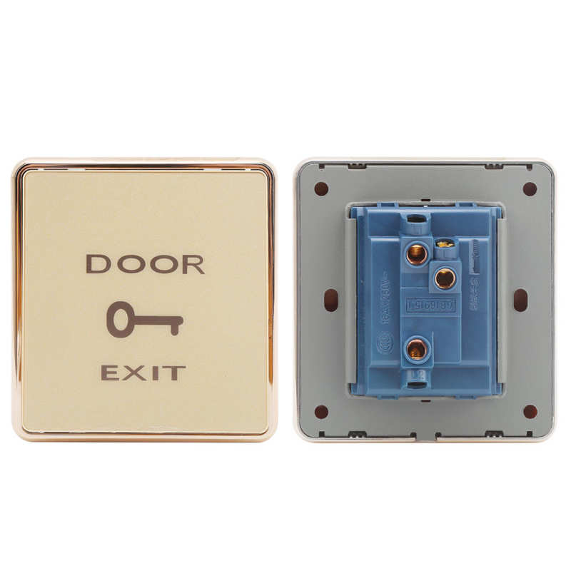 lock Access Control Kits DC12V Door Open Release Button Switch Panel for Home Company Security Access Control System