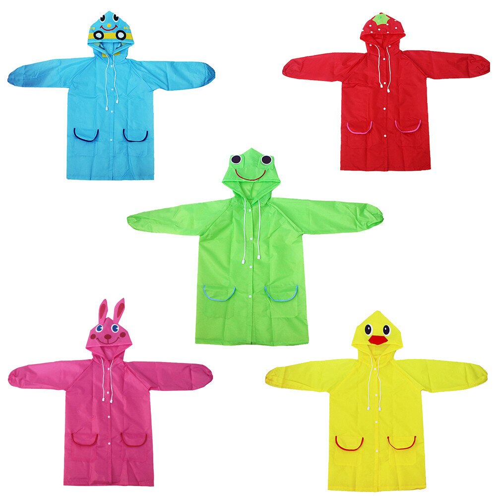 Chubasqueros para niños de 2 años-8 años de edad, chaqueta de lluvia para niños y niñas, impermeable con capucha de dibujos animados, piloto de lluvia largo #30