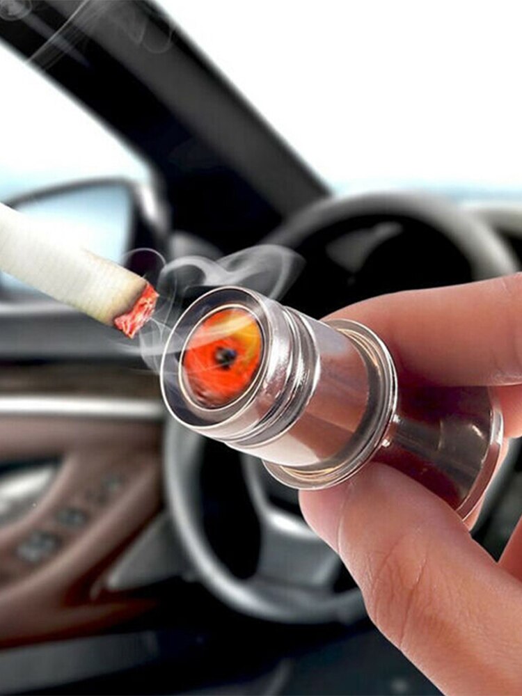 Red Universal Missiles Push Button Car Cigarette Lighter Replace Accessory Car Engine Start Stop Push Button