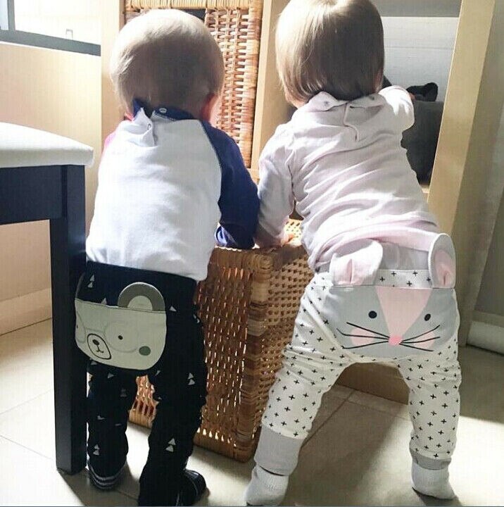 0-24M freundlicher Baby Junge Mädchen Harem Hosen Baumwolle Schlauch Kleinkind PP Gamaschen Jogginghose