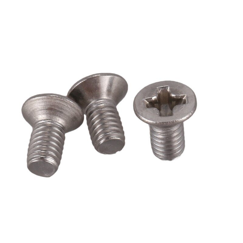 ! Tornillo avellanado Phillips ranurado, M3 x 6mm, con 12 soportes de ángulo de abrazadera de esquina en forma de L, 40x40x17mm, 50 Uds.