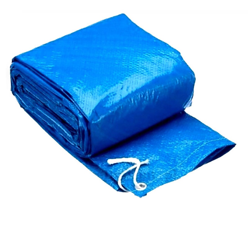Wielkoformatowe nakrycie basenu szmatka robić czyszczenia narzędzi robić czyszczenia kurzu pieluszka okrągła PE tkana plandeka ogrodowa