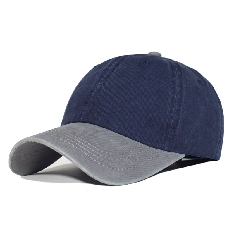 Wassen Splitsen Soft Top Verstelbare Mannen Dad Hoed Shading Zomer Outdoor Zon Bescherming Unisex Hip Hop Baseball Cap Snapback: 6