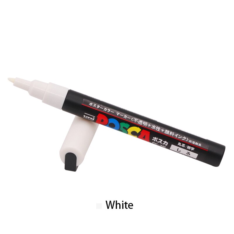Stylo marqueur multiple pour Apiculture, 5 couleurs, marquage reine des abeilles, outils d&#39;identification des abeilles, stylo Posca Non décoloré, outil d&#39;apiculture pour apiculteur: White