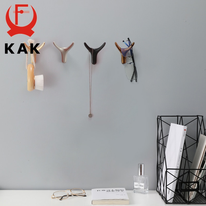 Kak Zinklegering Nordic Muur Haak Hanger Kleding Haak Jas Zak Hoed Opknoping Haken Badkamer Keuken Kledingrekken Met Schroeven