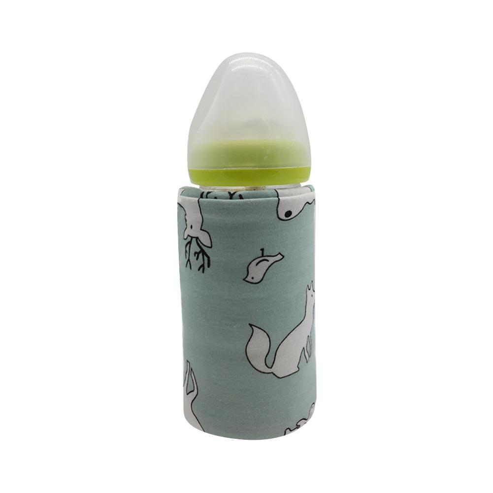 Juego de aislamiento térmico para biberones, portátil, USB, para exteriores, calentador de temperatura constante, leche para bebé, suministros de cuidado infantil: B