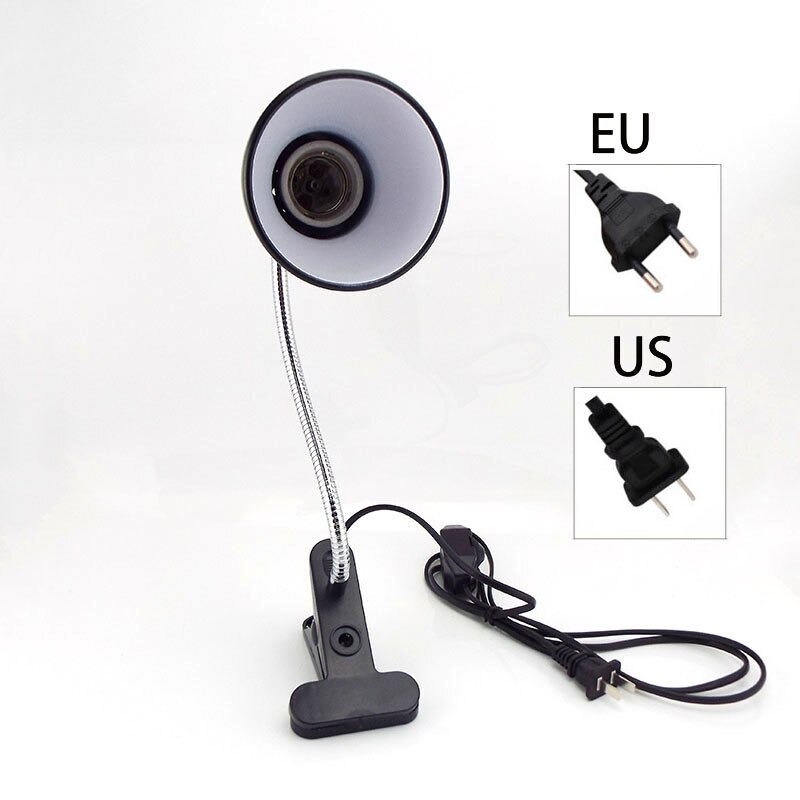 Set di portalampada per rettili UVA UVB con termometro a Clip igrometro lucertola tartaruga tartaruga Basking lampadina riscaldante 220V