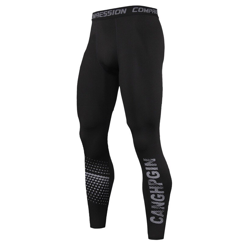 Compression Pants Men's Gym Tights Running Training Trousers Quick Dry Workout Sport Leggings