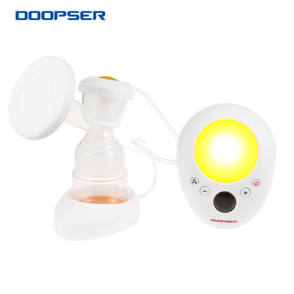 Doopser Intelligent Electric Breast Pump Dual Frequency Mode Breast Pumps Large Suction Breast Milk Pump Baby Feeding BPA Free: Default Title