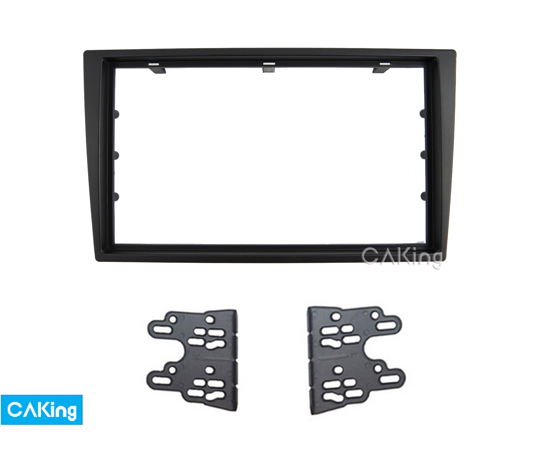 thumbnail image 2 of Motor Guard Radio Stereo Facia Surround Kit Black FP-19-00 For Vauxhall Vectra Vivaro 2 of 4