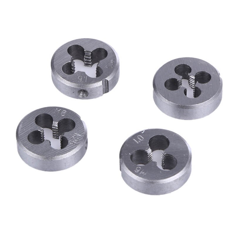 ZK30 12pcs/set Multifunction Screw Tap&amp;Die Set External Thread Cutting Tapping Hand Tool Kit Thread Screwdriver with M6 M7 M8 M1