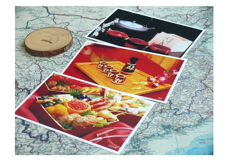 30 Sheets/Set Impression Of Japan Series Postcard/Greeting Card/Wish Card/Christmas and Year Cards