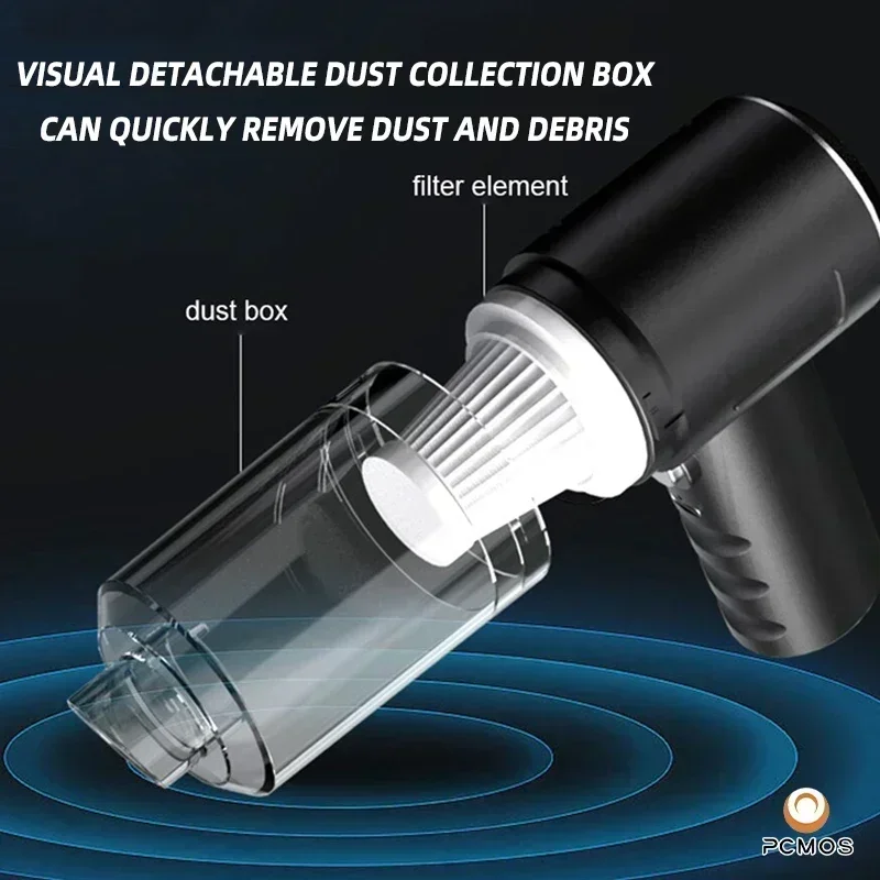 Auto Staubsauger Wiederaufladbare Drahtlose Reiniger Für Auto Hause Haustier Haar Auto Staubsauger Leistungsstarke Reinigung Maschine Handheld Amagi