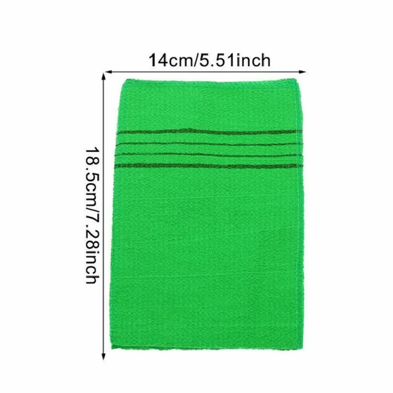 1Pc Bad Voor Peeling Exfoliërende Lichaam Reiniging Scrub Handschoen Wrijf Dode Huid Handschoenen Voor Douche Lichaamsborstel Handdoek Spa Schuim Lichaamsmassage