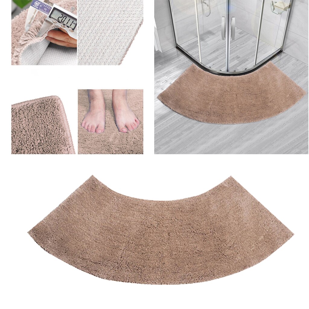Alfombra de baño antideslizante para esquina, alfombra de baño antideslizante para bañera, ducha de baño