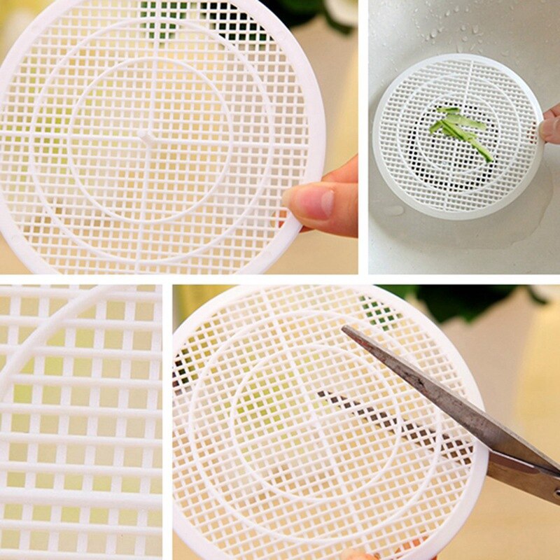 Hårfångare kök badrum bad avlopp dusch badkar sil silke täcka fälla handfat stoppfilter 12cm i diameter