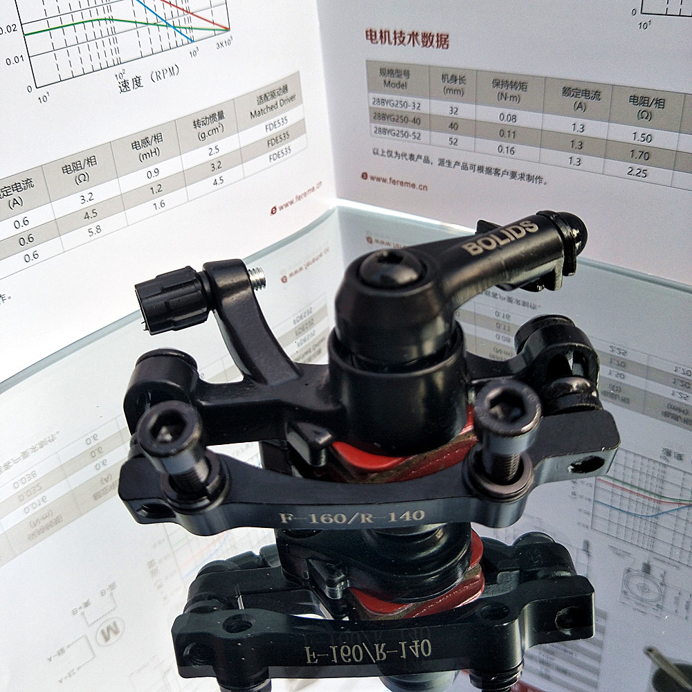 BOLIDS mtb Mountain Bike Front and rear disc brake Aluminum Alloy Mechanical Caliper Bicycle Disc Brake Bicicleta Bicycle Parts: Front brake