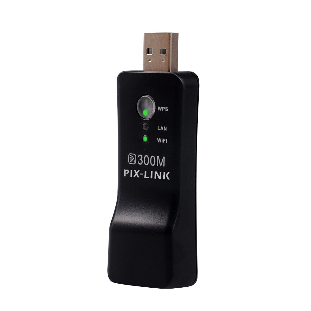 kabellos USB Universal- 300Mbps Wifi Adapter RJ-45 Hafen Ethernet netzwerk Brücke Verstärker Klient für Neue Clever TV