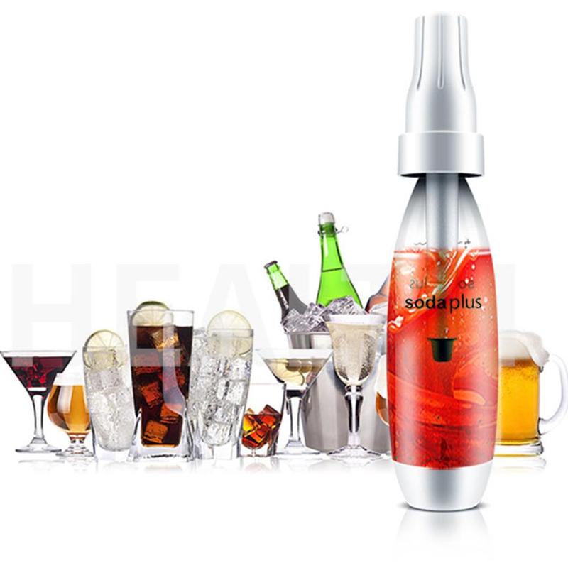 Soda Water Sifon Thuis Drinken Sap Machine Bar Bier Soda Syphon Maker Stalen Fles Bar Gereedschap