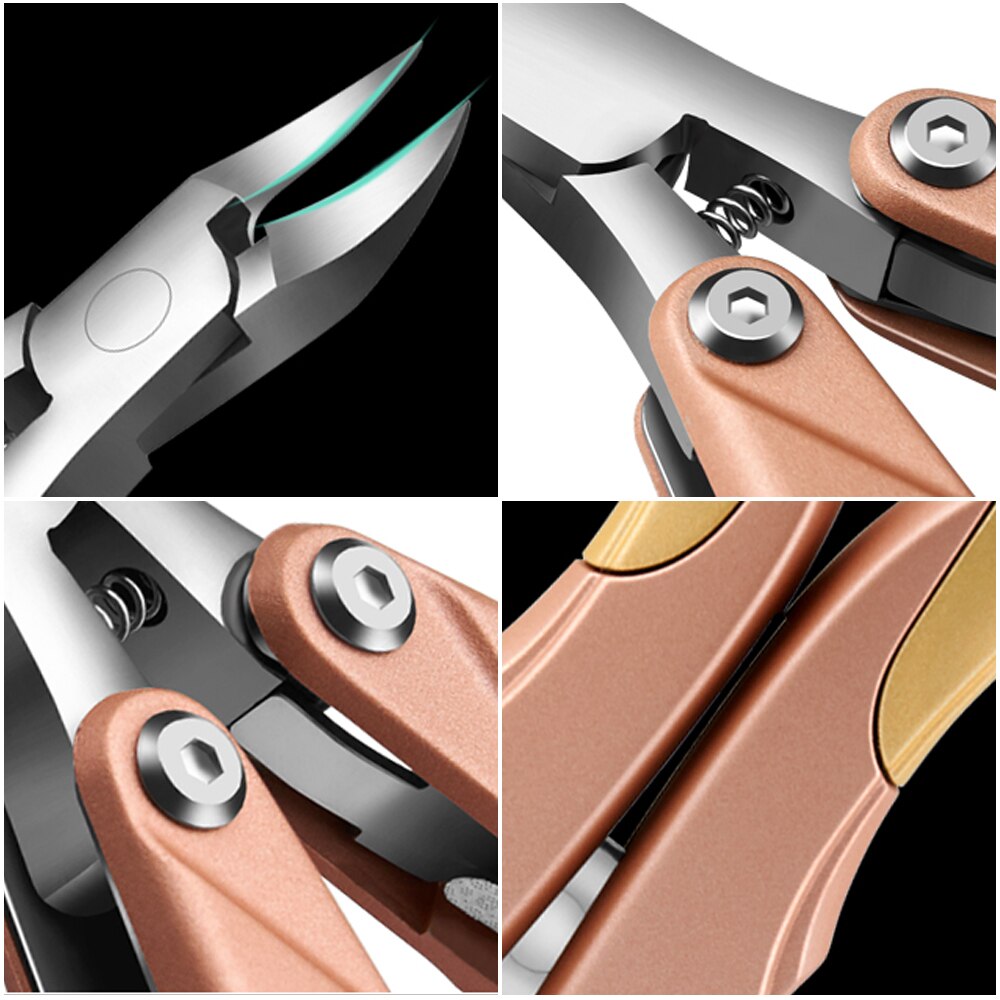 Nail Multiple Clippers Cutter Tools Stainless Steel Nipper Manicure Salon Home Easy Carry Fold Pedicure Precision Thick