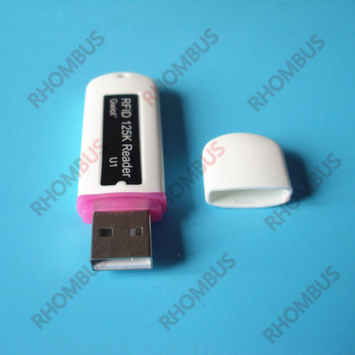 Micro 125KHz RFID Reader USB(10 digit D) Interface Support Ipad/Android/Windows