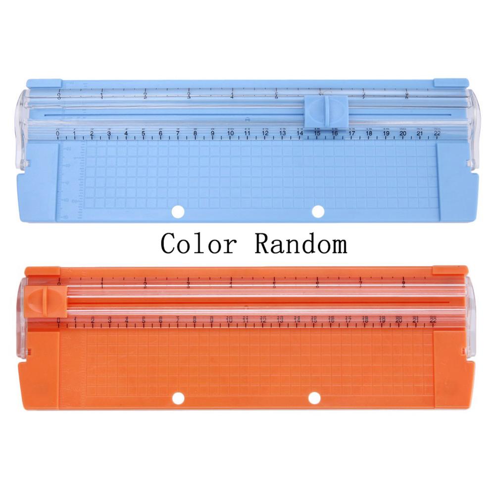 1pcs A4/A5 Paper Trimmer Card School Cutter Patchwork Cutting Mat Machine Guillotine Pull-out Ruler Paper Card Cutting Blade: Type A Universal
