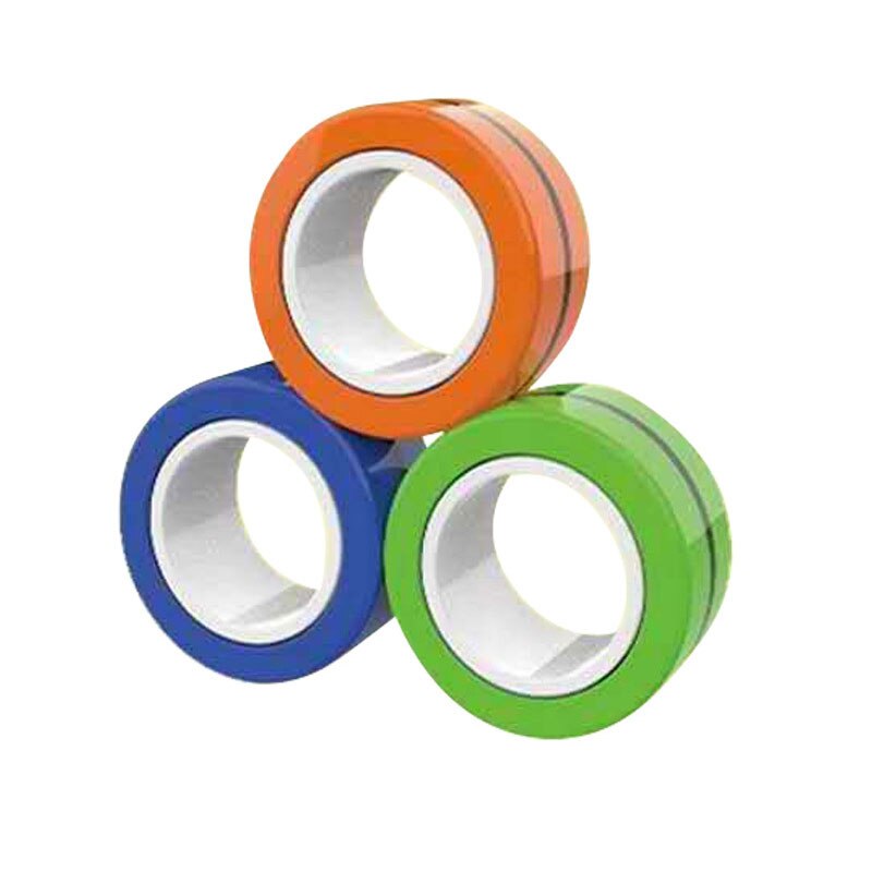 3pcs / Set Novelty Magic Magnetic Ring