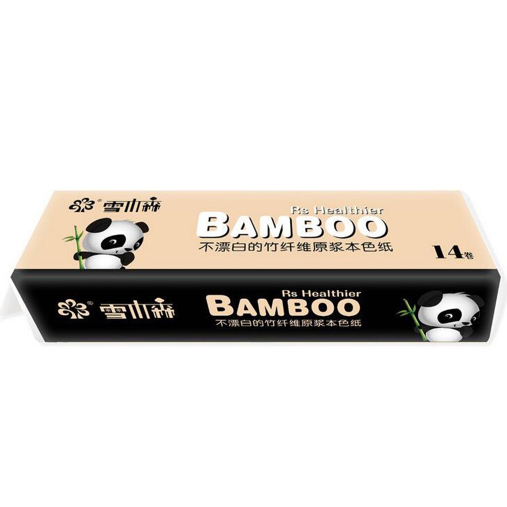 14pcs Roll Paper Tissue Roll 4 Layer Thickened Household Clean Soft Bamboo Pulp Toilet Paper Tissue Napkin Paper Towels In Stock