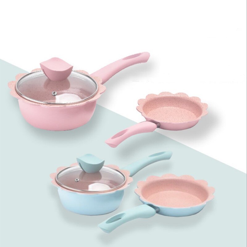 Baby Baby Voedingssupplement Pot Hete Melk Pot Maifan Stone Non-stick Pot Kinderen Pan Instant Noedels Thuis Multi-Functie Pan