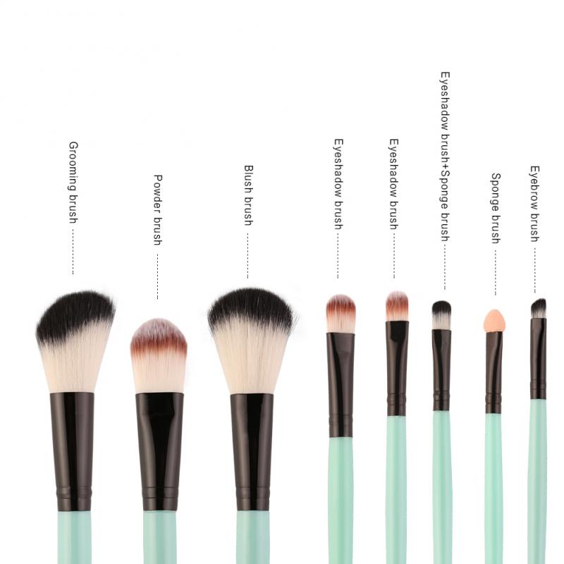 Maange 18 stuks make-upkwasten gereedschapsset cosmetische poeder oogschaduw foundation blush blending beauty make-upkwast maquiagem