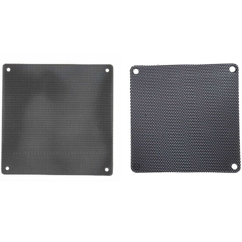 12Pcs Computer Mesh Pvc Pc Case Fan Koeler Dust Filter Case Stofdicht Cover Chassis Stofkap-6 Stuks 8Cm & 6 Stuks 14Cm