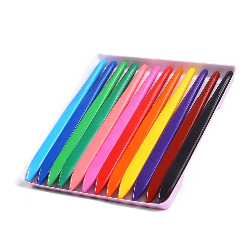 36 Colors Triangular Crayons Triangular Colouring Pencil for Students Kids Children DJA88