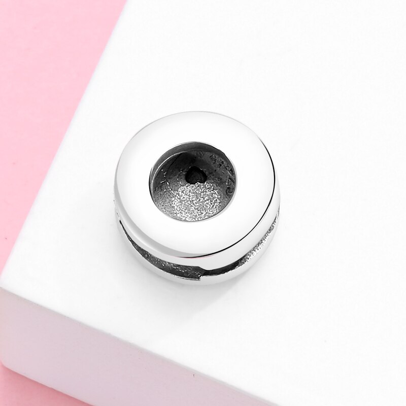 Elegante gatto che gioca Blu dello smalto di Fascino clip perline Accessori misura Originale JIUHAO FAI DA TE riflessione Dei Braccialetti Monili Che Fanno Regali