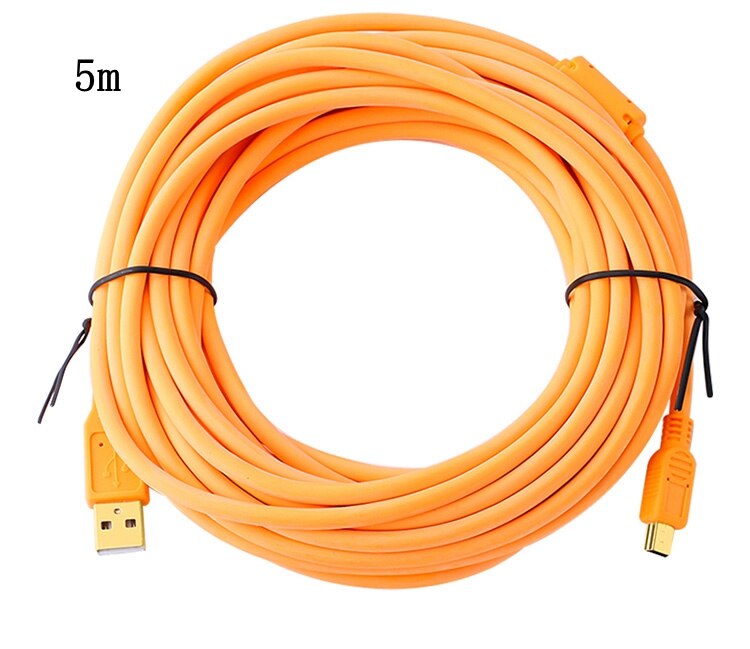 Mini Usb Naar Usb Snelle Data Charger Kabel Voor MP3 MP4 Speler Auto Dvr Gps Digitale Camera Hdd Mini Usb gegevens 1.5M 3 M 5M 8M 10M