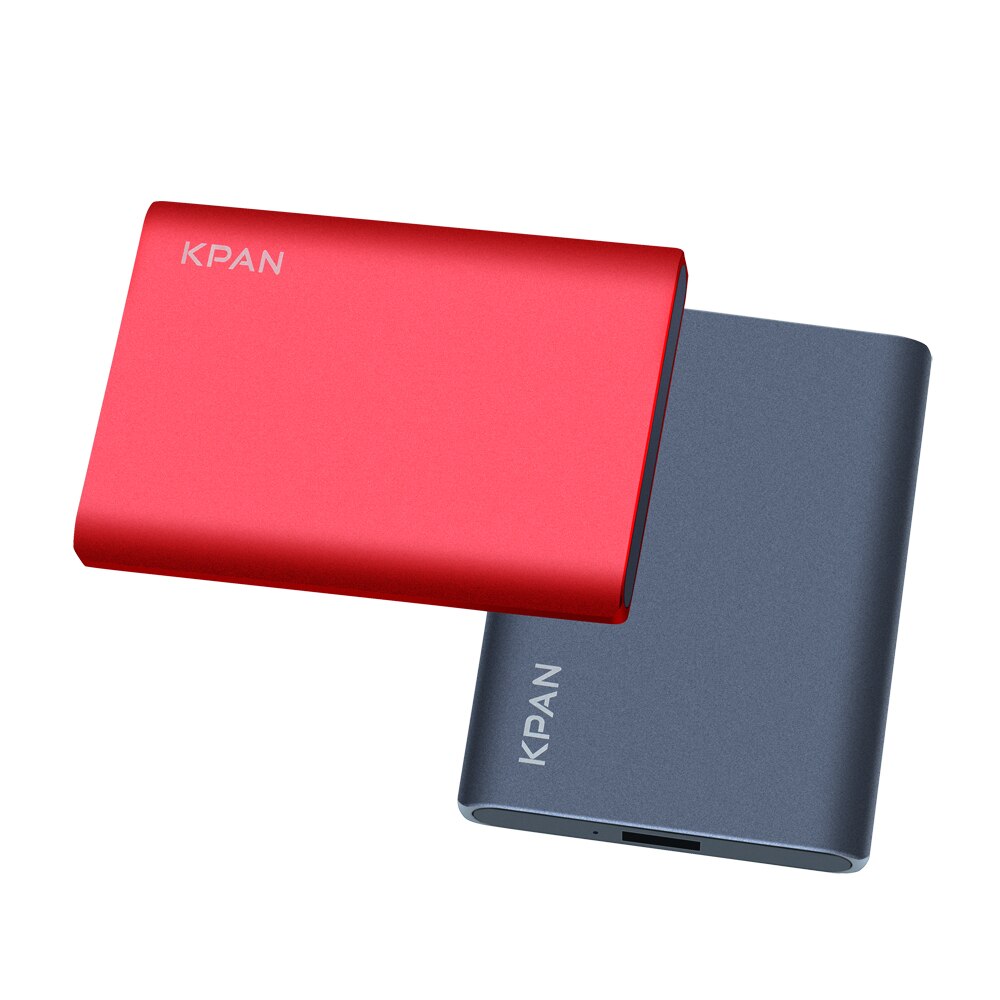 KPAN N1 2.5" HDD External Hard Drive 500GB Storage Shockproof Portable Hard Disk Metal Silm 4 Color