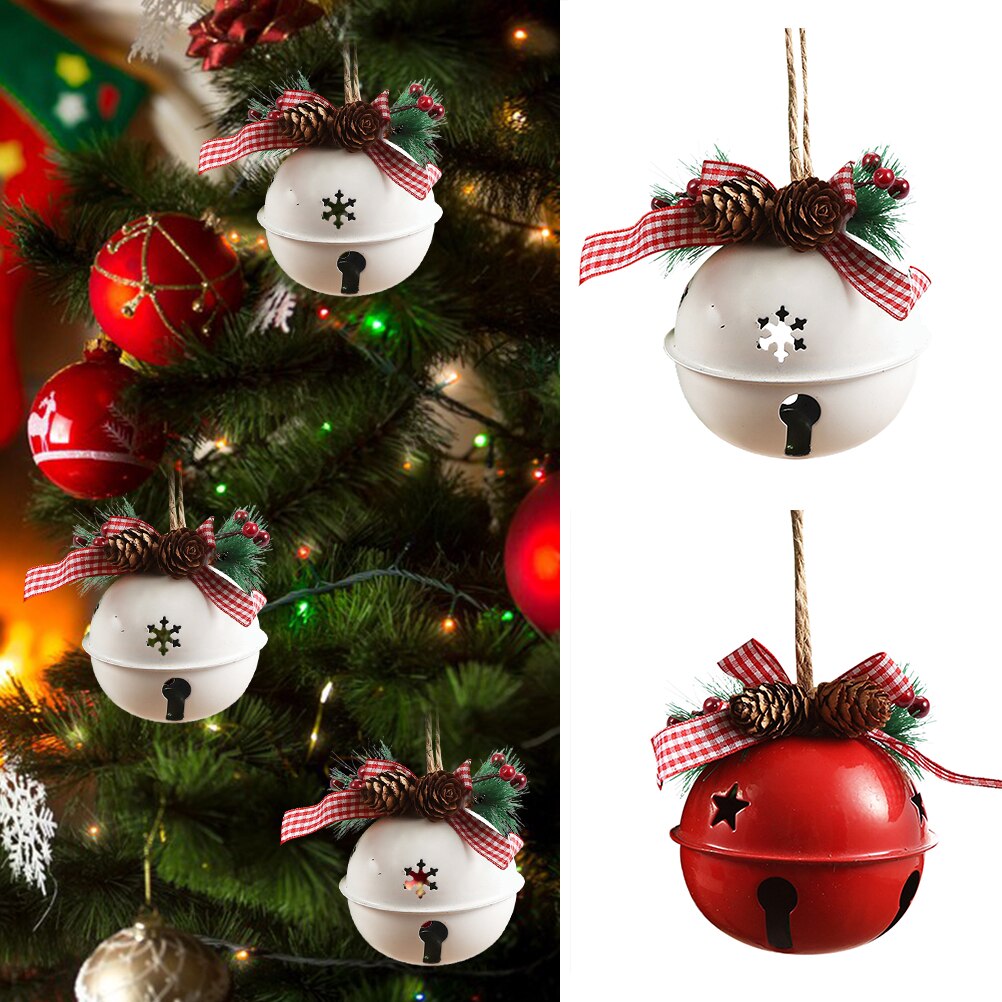 90Mm Jingle Bells Kerstboom Ornamenten Duurzaam Mooie Kerstboom Opknoping Hangers Voor Wedding Anniversary Party