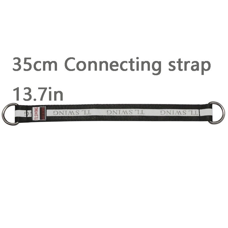 Correa de conexión de 23/35/55cm correas de columpio para colgar en la barra de poliéster, cinturones para columpios, accesorios para silla, hamaca para exterior e interior: JSW6-35cm