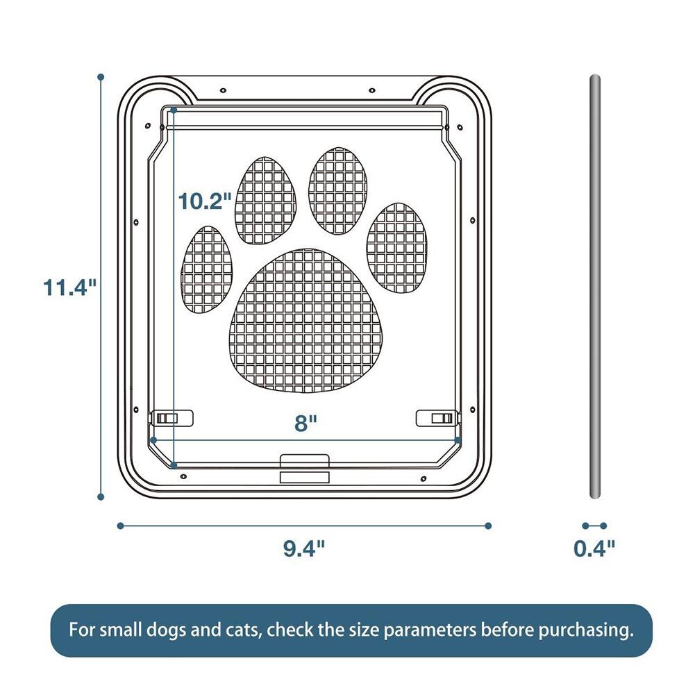 HobbyLane – paravent pour chien et chat, accessoire pour animaux de compagnie, porte, fenêtre, rabat