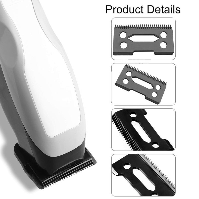 Ceramic Blade Ceramic Replacement Cutter ,28 Teeth Ceramic Clipper Blade Replacement Cutter 2-Hole Clipper,Black