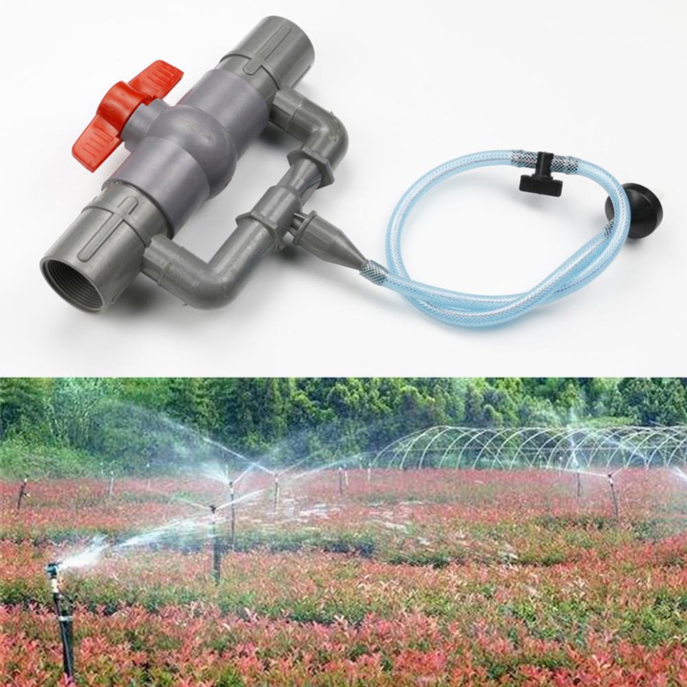 32/40/50/63Mm Venturi Buis Tuinieren Irrigatie Meststof Roterende Sprinklers Breken Water Saving Tuin Irrigatie sprinkler