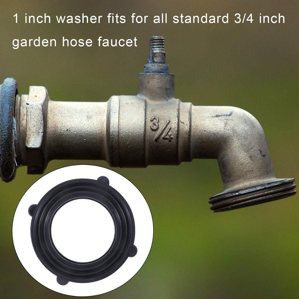 10pcs Garden Hose Washers O-Ring Rubber Washers Seals Self Locking Tabs Set Inside Fittings for 3/4 Inch Garden Hose and Water