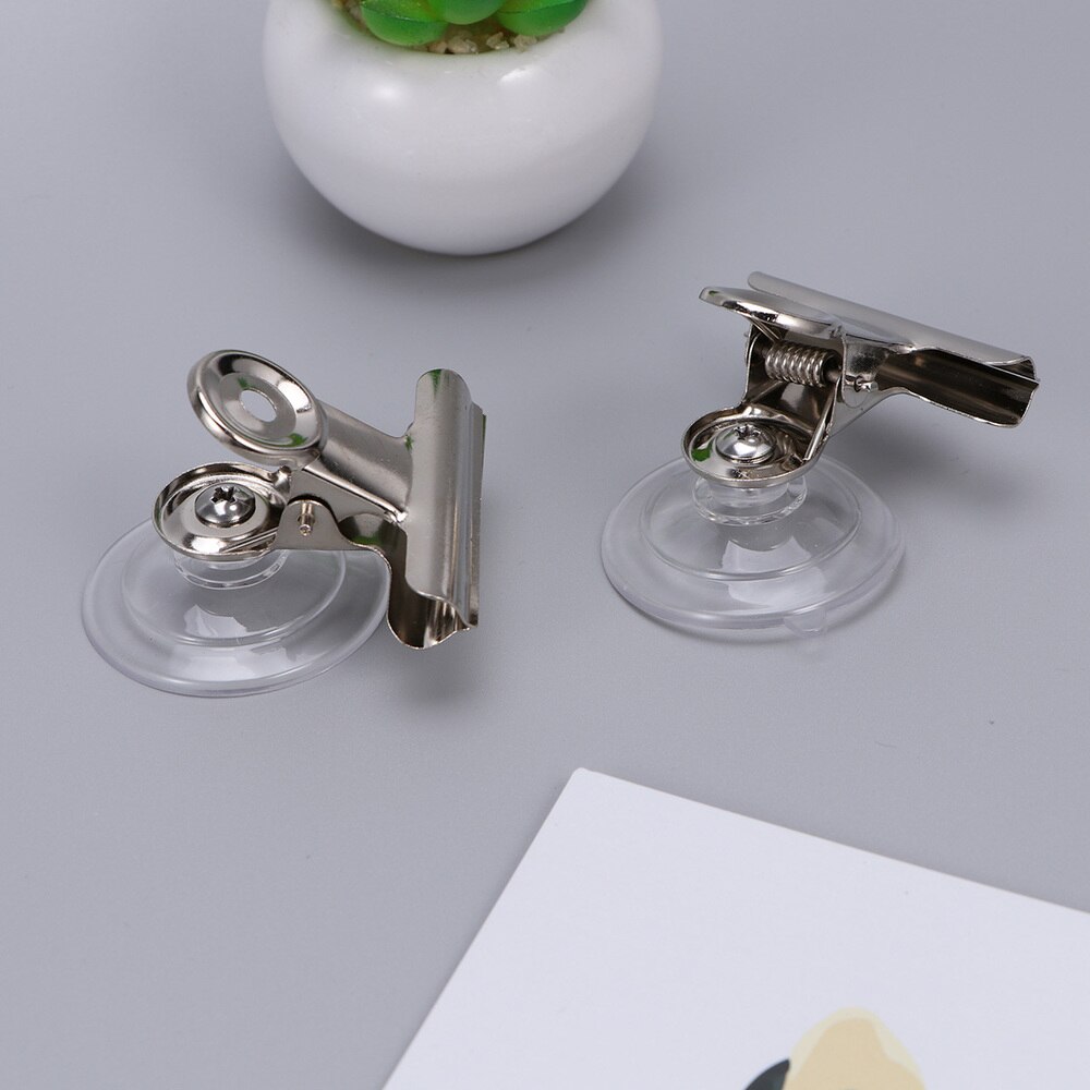 8 Pcs Suction Cup Clip Heavy Duty Clamp Large Suction Cup Pop Signs Advertising Stand Clamp Holder