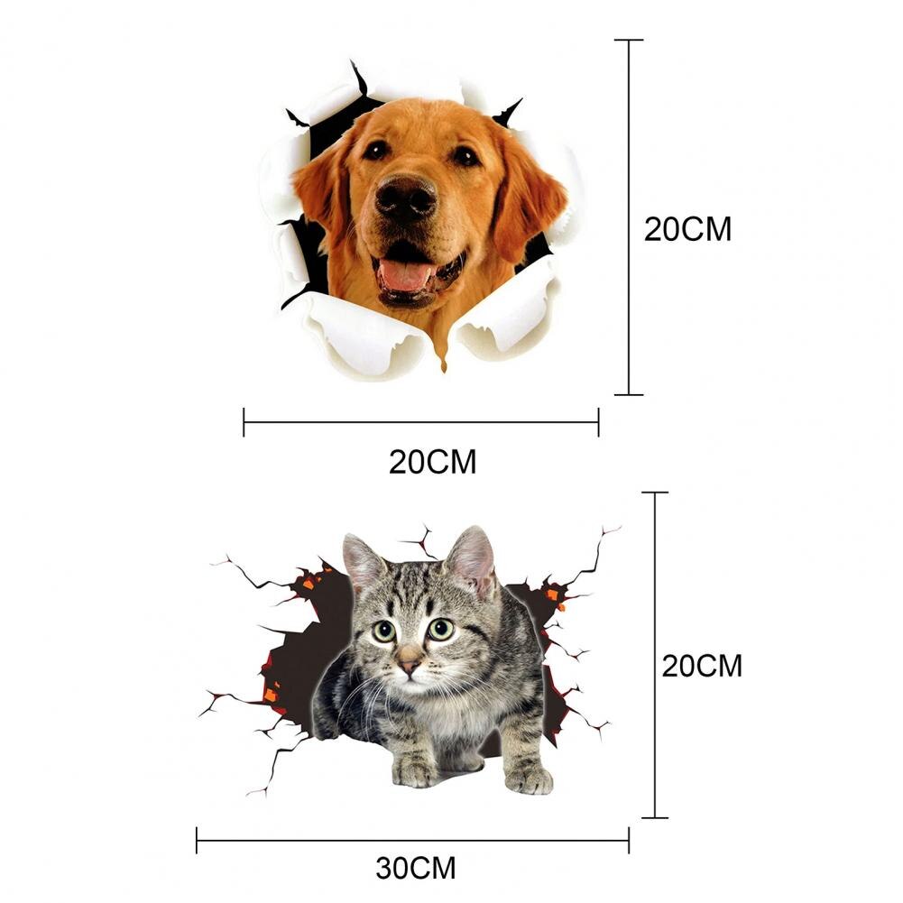 Hond Auto Stickers Franse Bulldog Sticker Hond Vinyl Decal Animal Cartoon Auto Raamstickers Waterdicht Bumper Accessoires