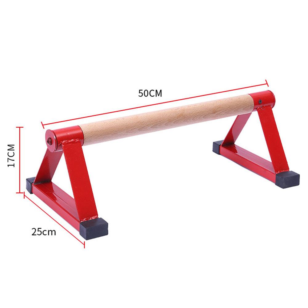 Parallettes Gymnastik Holz Parallettes Bar Gymnastik Handstand Fitness Ausrügestochen Für Männer Frauen Liefert